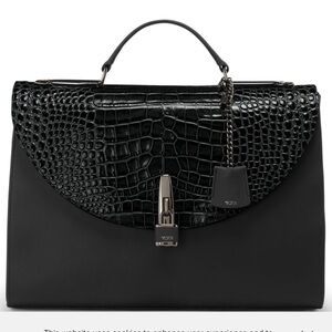 EUC Tumi Mackay Brief Crocodile